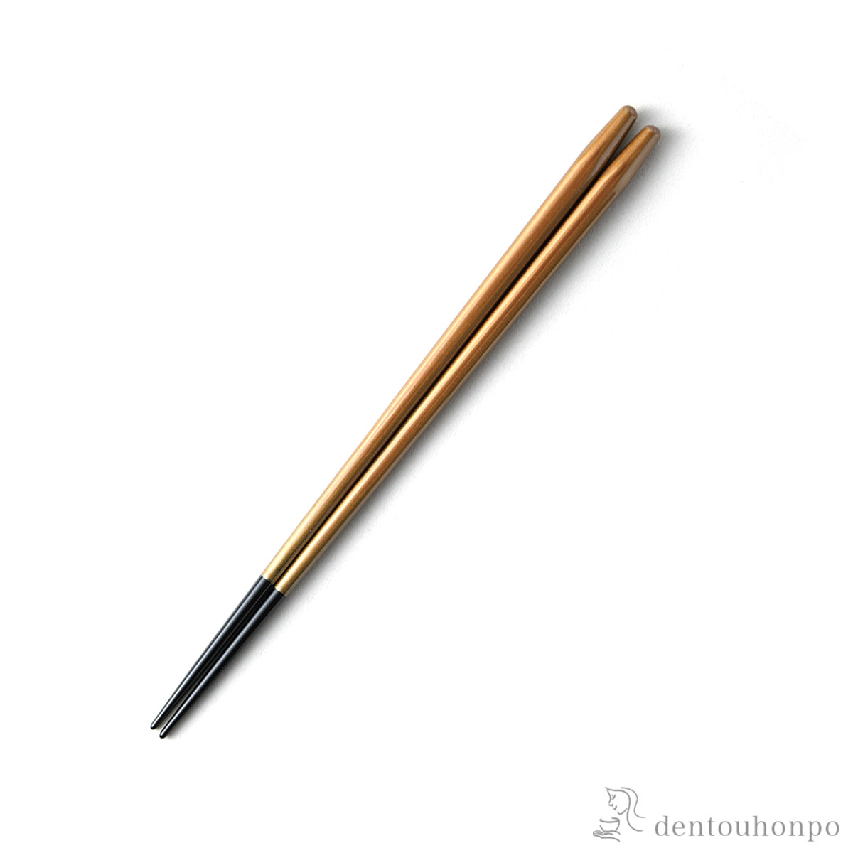 まるみ箸 溜パール 黒 23.5cm≪在庫確認後、7営業日程で出荷≫ ( お箸 プレゼント はし 高級箸 塗り箸 越前漆器 )