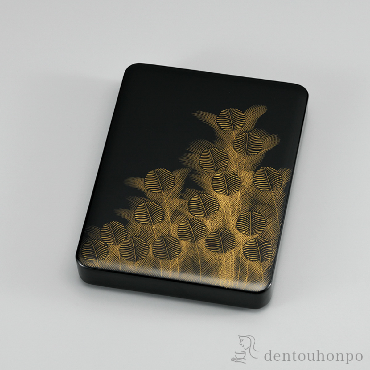 【送料無料】硯箱 むさしの沈金≪在庫確認後、7営業日程で出荷≫ ( アクセサリー入れ 収納ボックス ケース BOX 宝物 越前漆器 )