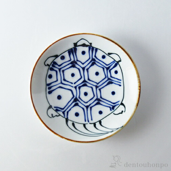 小皿 kotohogi  亀≪在庫確認後、10~14営業日程で出荷予定≫ ( kotohogi プレート 醤油皿 豆皿 和食 洋食 波佐見焼 )