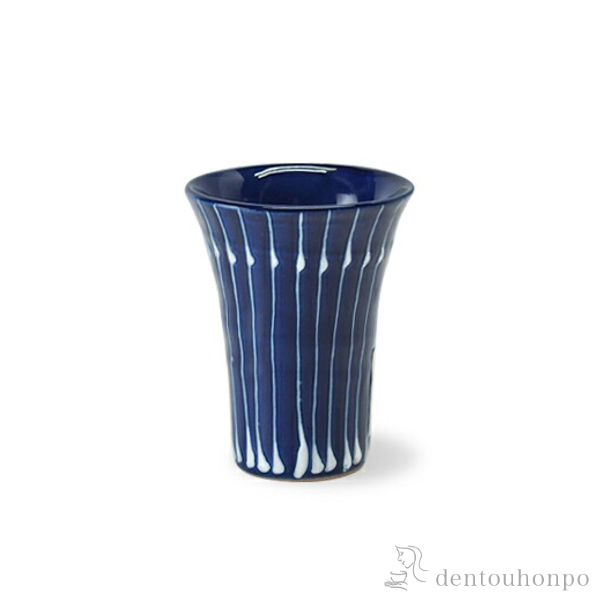 アペリティフ（酒器） 琉璃 雨垂れ≪在庫確認後、10~14営業日程で出荷≫ ( 波佐見焼 琉璃 ビールグラス ビアグラス 保温 保冷 人気 波佐見焼 )