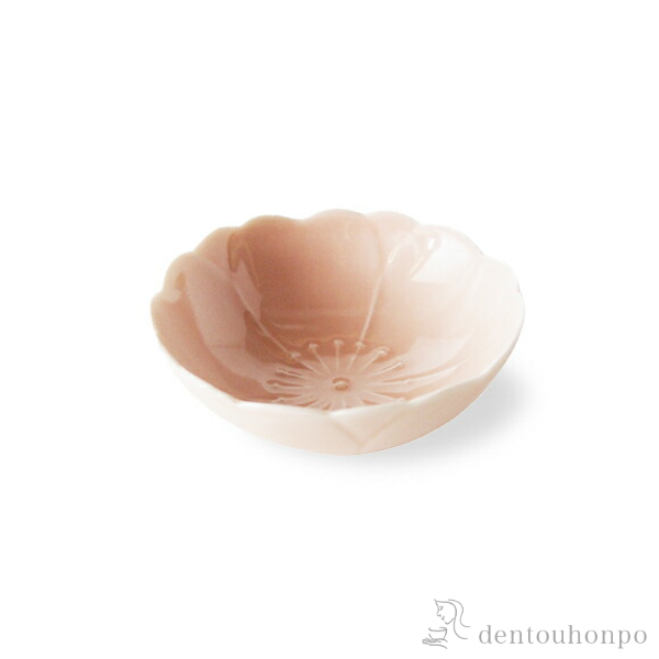 小付 さくら 桃釉 5個セット≪在庫確認後、10~14営業日程で出荷≫ ( 波佐見焼 さくら 和食 食器 おつまみ 朝食 料理 波佐見焼 )