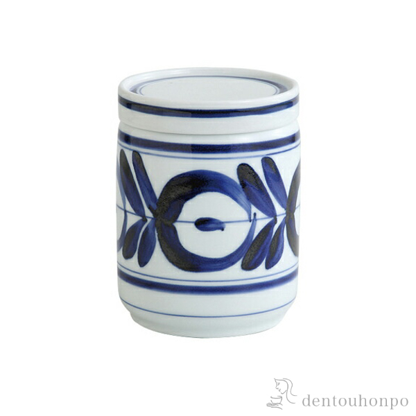 ストッカー マジョリカ フラワー L≪在庫確認後、10~14営業日程で出荷≫ ( マジョリカ 手作り サイドテーブル チェスト リビング 人気 波佐見焼 )