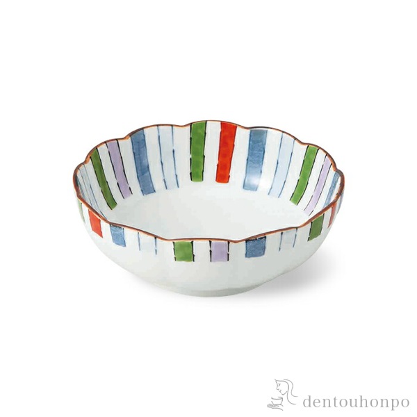 小鉢 錦十草 5個セット≪在庫確認後、10~14営業日程で出荷≫ ( 錦十草 和食 食器 おつまみ 朝食 料理 波佐見焼 )