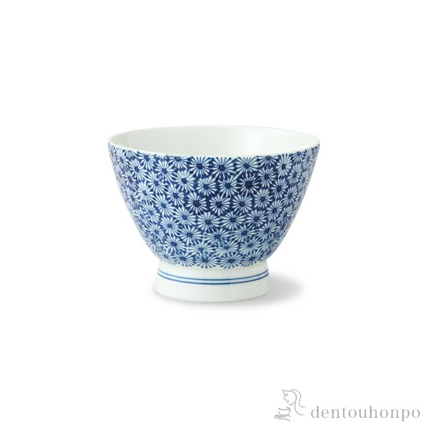 【送料無料】くらわんか碗 亀甲紋 青 3個セット≪在庫確認後、10~14営業日程で出荷≫ ( ごはん 白ご飯 お茶碗 飯碗 おすすめ 波佐見焼 )