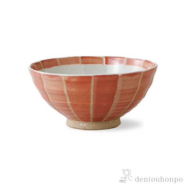 飯碗 十草 赤 5個セット≪在庫確認後、10~14営業日程で出荷≫ ( ごはん 白ご飯 お茶碗 飯碗 おすすめ 波佐見焼 )