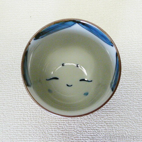 【送料無料】湯呑 おかめ 赤 小 5個セット≪在庫確認後、10~14営業日程で出荷≫ ( 湯のみ ゆのみ 湯飲み カップ プレゼント 波佐見焼 )