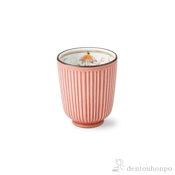 軽量湯呑 花蓮 赤 3個セット≪在庫確認後、10~14営業日程で出荷≫ ( 波佐見焼 軽量 湯のみ ゆのみ 湯飲み カップ プレゼント 波佐見焼 )