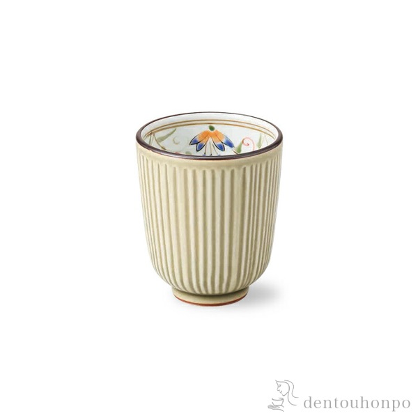 軽量湯呑 花蓮 緑 3個セット≪在庫確認後、10~14営業日程で出荷≫ ( 波佐見焼 軽量 湯のみ ゆのみ 湯飲み カップ プレゼント 波佐見焼 )