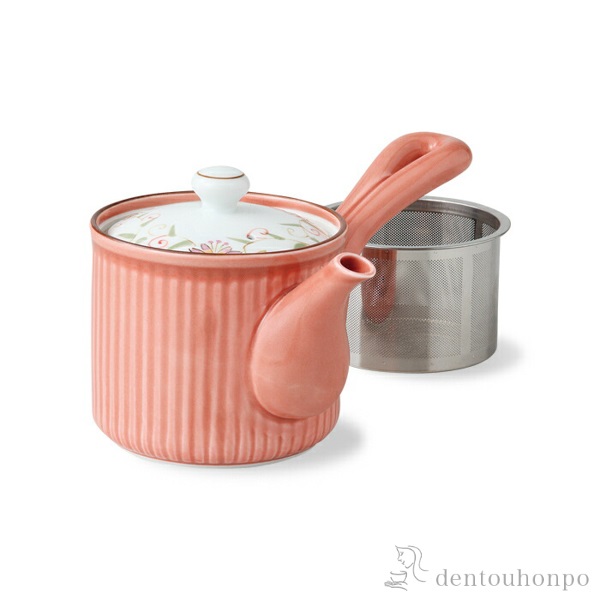 【送料無料】SS軽量急須 花蓮 赤 小≪在庫確認後、10~14営業日程で出荷≫ ( 波佐見焼 軽量 ティーポット お茶 煎茶 日本茶 おすすめ 波佐見焼 )
