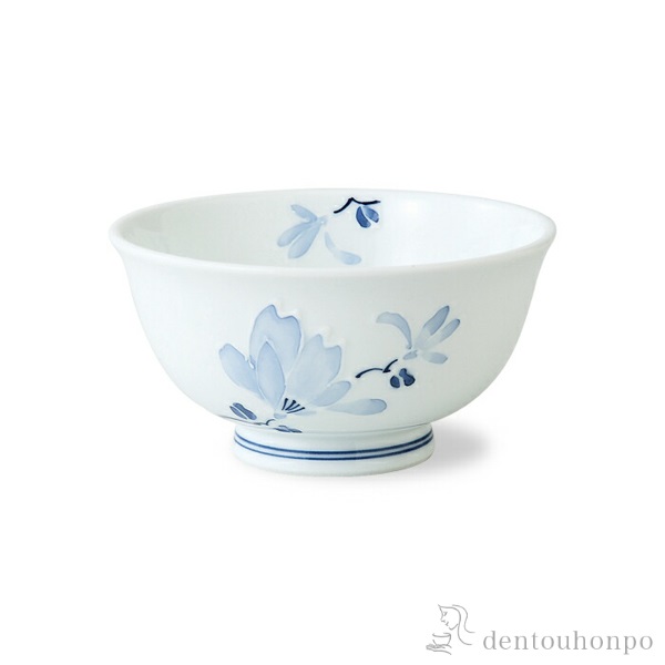 【送料無料】軽量飯碗 辻が花 青 大 3個セット≪在庫確認後、10~14営業日程で出荷≫ ( 波佐見焼 軽量 ごはん 白ご飯 お茶碗 飯碗 おすすめ 波佐見焼 )