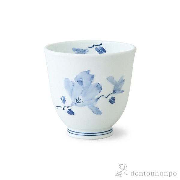 【送料無料】軽量湯呑 辻が花 青 大 3個セット≪在庫確認後、10~14営業日程で出荷≫ ( 波佐見焼 軽量 湯のみ ゆのみ 湯飲み カップ プレゼント 波佐見焼 )