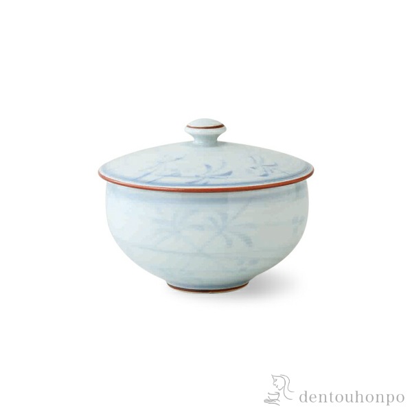 蓋付汲出 内外草花 5個セット≪在庫確認後、10~14営業日程で出荷≫ ( 茶器セット 急須 湯呑み 日本茶 中国茶 波佐見焼 )