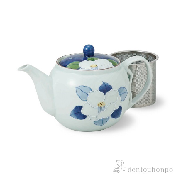 SSポット 一珍山茶花≪在庫確認後、10~14営業日程で出荷≫ ( 退職祝い 定年 紅茶 ハーブティー 日本茶 ティーライフ 人気 波佐見焼 )