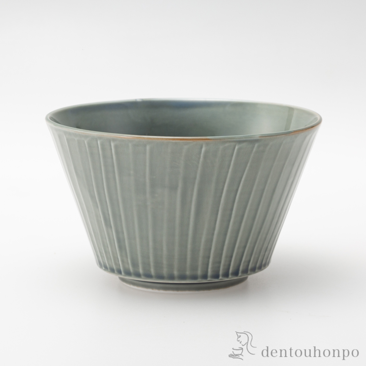 【送料無料】彫刻紋〈藍墨〉 ボウル 草林彫 小 ５個セット≪在庫確認後、10~14営業日程で出荷≫ ( 椀 碗 ボール bowl おすすめ 波佐見焼 )