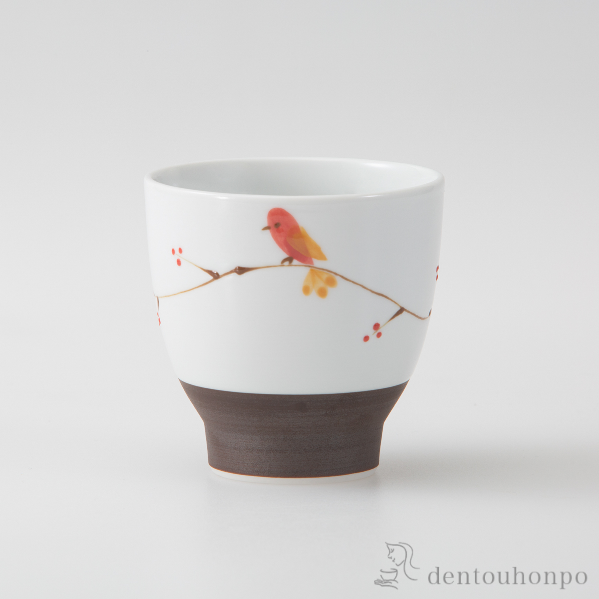 【送料無料】ハミング 湯呑 赤 ３個セット≪在庫確認後、10~14営業日程で出荷≫ ( 湯のみ ゆのみ 湯飲み カップ プレゼント 波佐見焼 )