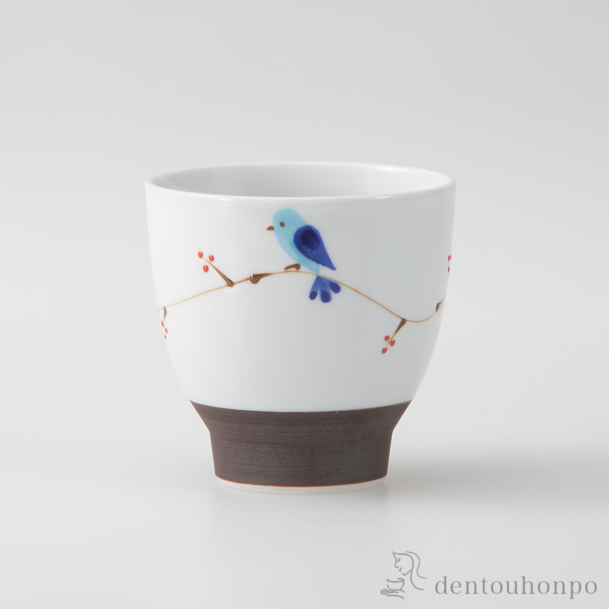 【送料無料】ハミング 湯呑 青 ３個セット≪在庫確認後、10~14営業日程で出荷≫ ( 湯のみ ゆのみ 湯飲み カップ プレゼント 波佐見焼 )