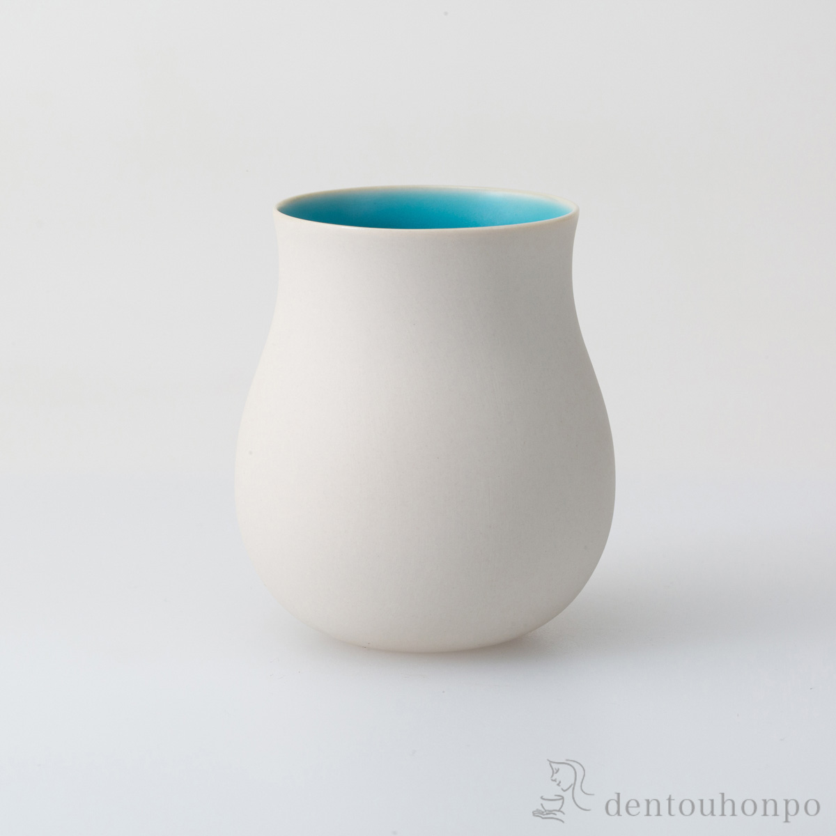 【送料無料】カンパネラ アイスカップ 海青≪在庫確認後、10~14営業日程で出荷≫ ( 焼酎グラス ビアカップ ビールグラス フリーカップ グラス 波佐見焼 )