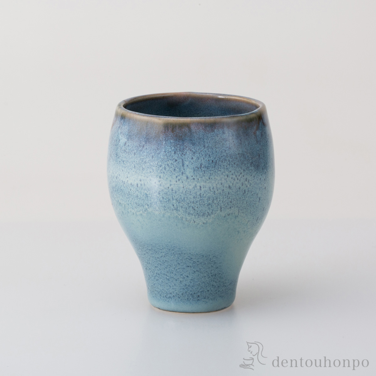 たわみカップ 碧海≪在庫確認後、10~14営業日程で出荷≫ ( 焼酎グラス ビアカップ ビールグラス フリーカップ グラス 波佐見焼 )