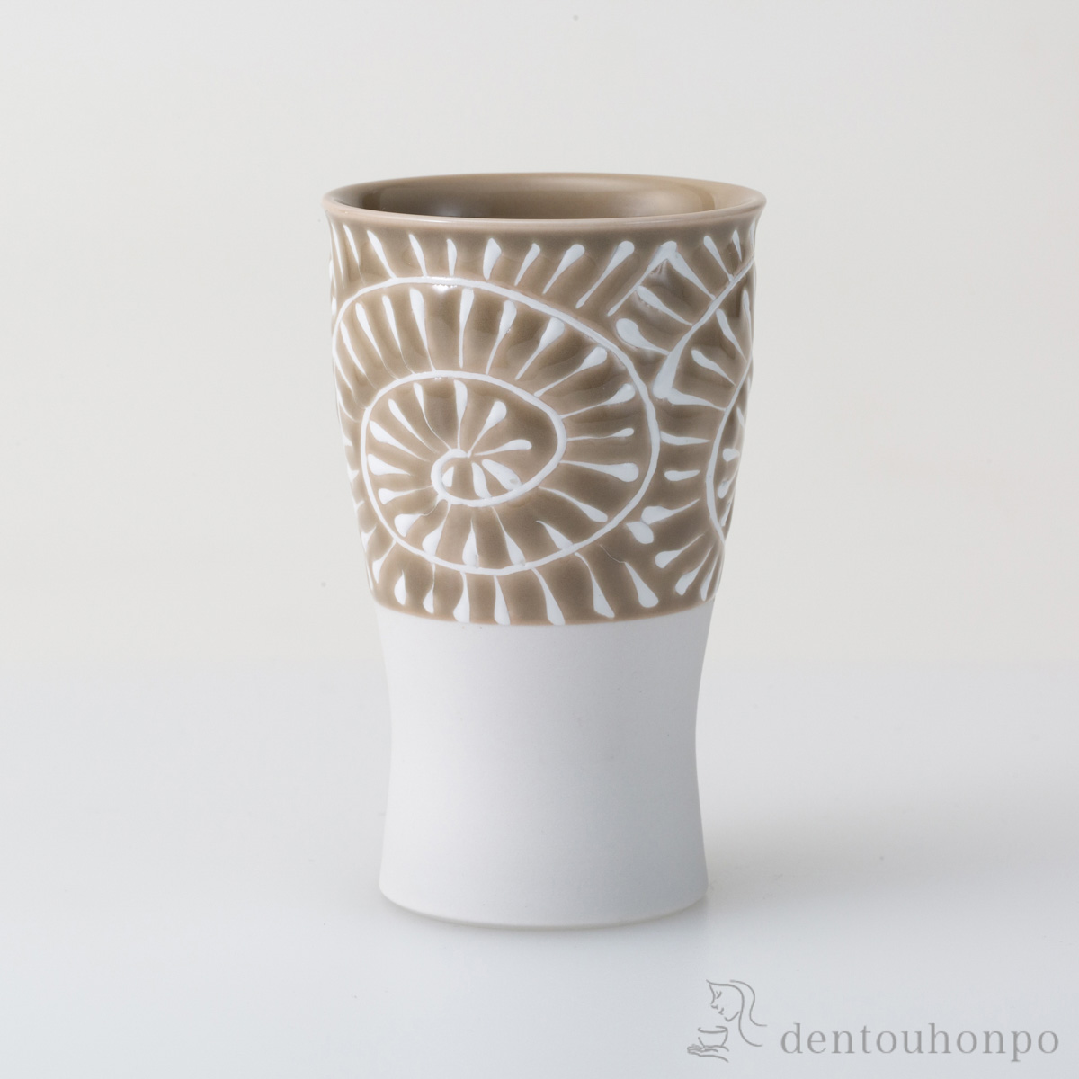 NOMO smart1／2 モカ≪在庫確認後、10~14営業日程で出荷≫ ( 焼酎グラス ビアカップ ビールグラス フリーカップ グラス 波佐見焼 )