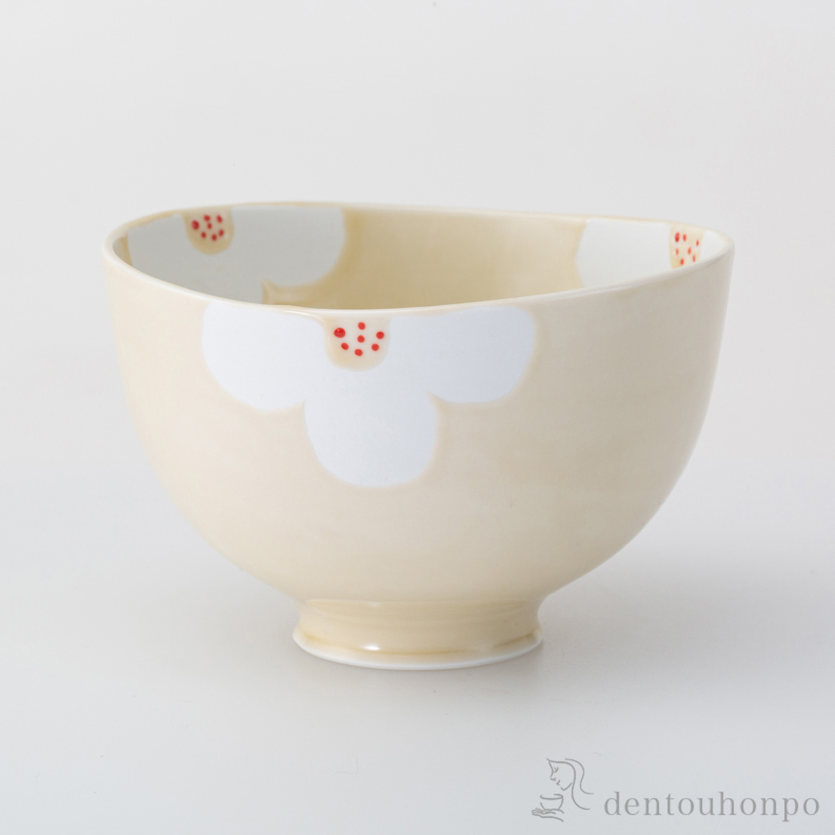 ボタニカ おたま碗 羊色 中 3個セット≪在庫確認後、10~14営業日程で出荷≫ ( ごはん 白ご飯 お茶碗 飯碗 おすすめ 波佐見焼 )