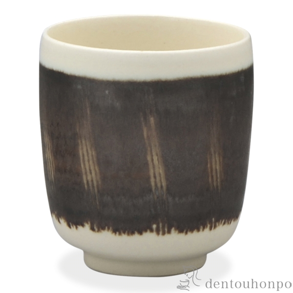 【送料無料】タル型湯呑 釉彩線紋≪在庫確認後、1~3営業日で出荷≫ ( 名入れ有料 母の日 プレゼント 初任給 湯のみ ゆのみ 湯飲み セット プレゼント 清水焼 京焼 )