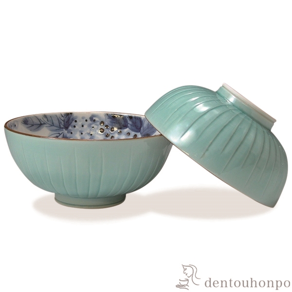 【送料無料】組飯碗 涼 ペア≪在庫確認後、1~3営業日で出荷≫ ( 名入れ有料 母の日 プレゼント 初任給 ギフト プレゼント ご飯茶碗 結婚祝い おすすめ セット 清水焼 京焼 )