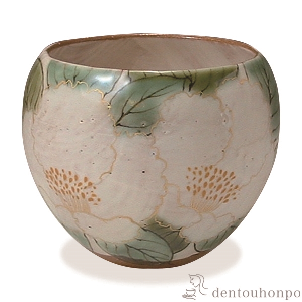 【送料無料】お茶呑茶碗 花揃え しゃら≪在庫確認後、1~3営業日で出荷≫ ( 名入れ有料 母の日 プレゼント 初任給 湯のみ ゆのみ 湯飲み カップ プレゼント 清水焼 京焼 )