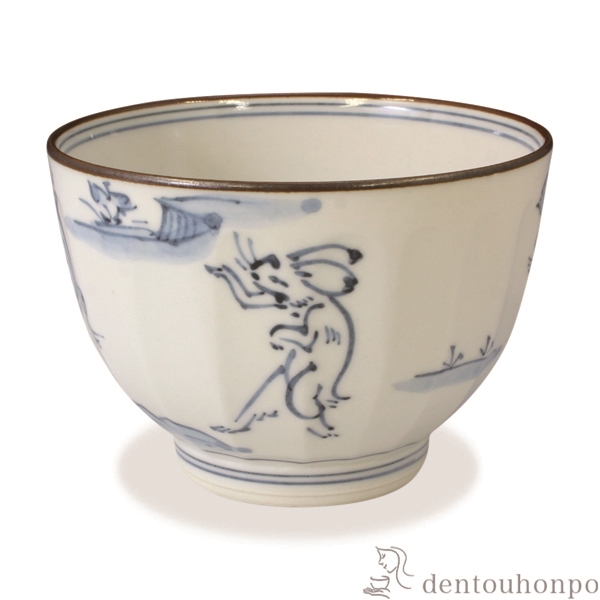 【送料無料】お茶呑茶碗 高山寺 5客セット≪在庫確認後、1~3営業日で出荷≫ ( 名入れ有料 茶器セット 急須 湯呑み 日本茶 中国茶 清水焼 京焼 )