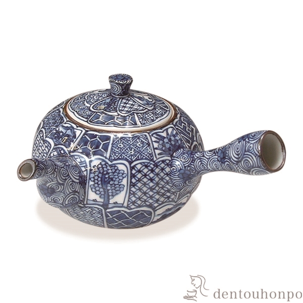 【送料無料】急須 菊彫祥瑞≪在庫確認後、1~3営業日で出荷≫ ( 名入れ有料 ティーポット お茶 煎茶 日本茶 おすすめ 清水焼 京焼 )