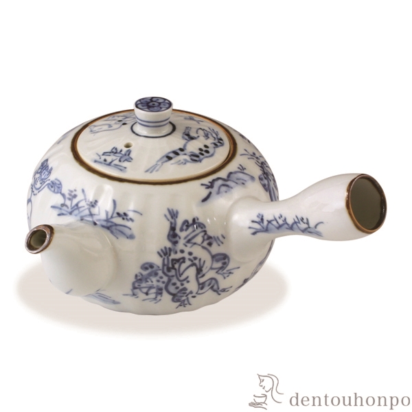 【送料無料】急須 高山寺≪在庫確認後、1~3営業日で出荷≫ ( 名入れ有料 ティーポット お茶 煎茶 日本茶 おすすめ 清水焼 京焼 )