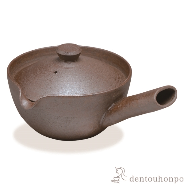 【送料無料】急須 焼〆 大≪在庫確認後、1~3営業日で出荷≫ ( 名入れ有料 母の日 プレゼント 初任給 ティーポット お茶 煎茶 日本茶 おすすめ 清水焼 京焼 )