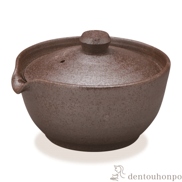 【送料無料】宝瓶 焼〆≪在庫確認後、1~3営業日で出荷≫ ( 名入れ有料 母の日 プレゼント 初任給 ティーポット お茶 煎茶 日本茶 おすすめ 清水焼 京焼 )