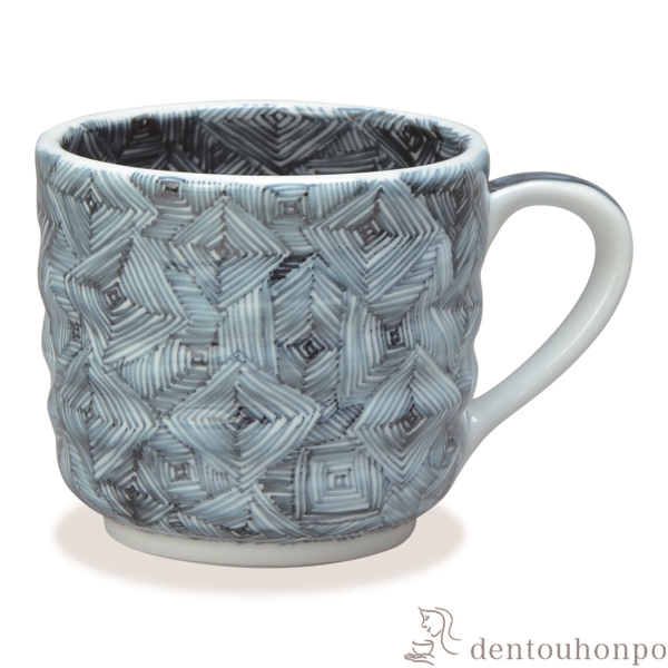 【送料無料】マグカップ 染雷紋≪在庫確認後、1~3営業日で出荷≫ ( 名入れ有料 母の日 プレゼント 初任給 プレゼント デザイン マグ オリジナル タンブラー 清水焼 京焼 )
