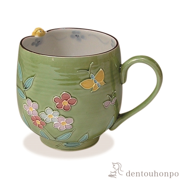 【送料無料】マグカップ 黄ふくろう≪在庫確認後、1~3営業日で出荷≫ ( 母の日 プレゼント 初任給 プレゼント デザイン マグ オリジナル タンブラー 清水焼 京焼 )