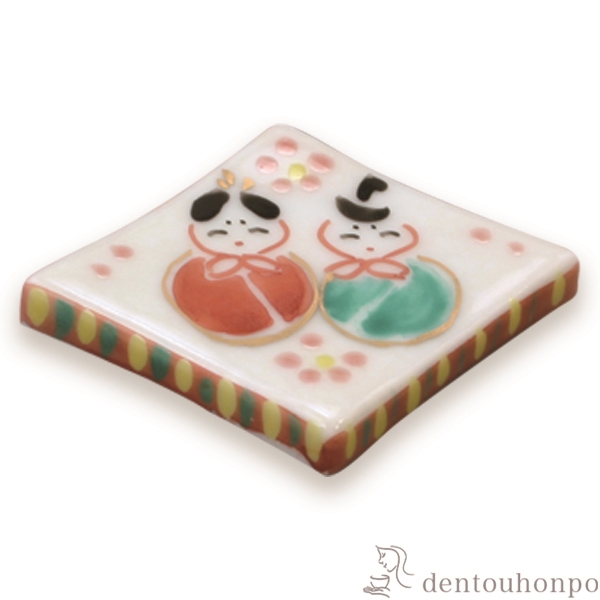 【送料無料】箸置 豆雛 5個セット≪在庫確認後、1~3営業日で出荷≫ ( ギフト セット 結婚祝い お店 人気 清水焼 京焼 )