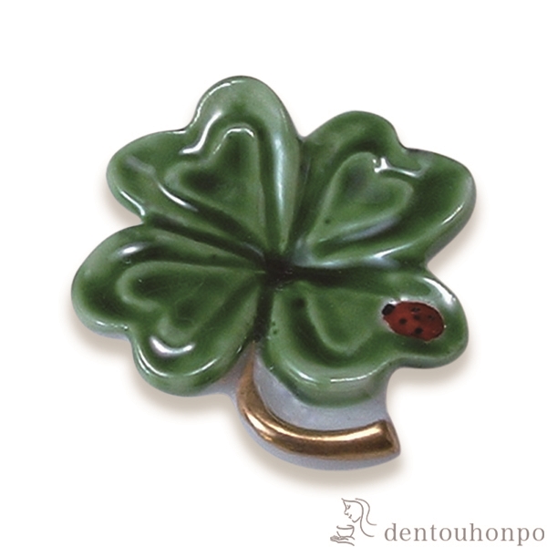 【送料無料】箸置 クローバー 5個セット≪在庫確認後、1~3営業日で出荷≫ ( ギフト セット 結婚祝い お店 人気 清水焼 京焼 )