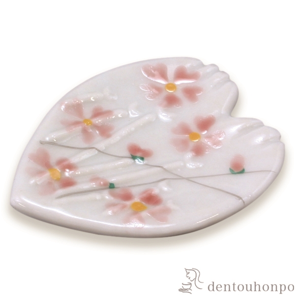 【送料無料】箸置 桜木 5個セット≪在庫確認後、1~3営業日で出荷≫ ( 退職祝い 定年 ギフト セット 結婚祝い お店 人気 清水焼 京焼 )