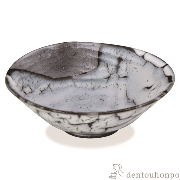 【送料無料】六寸鉢 白かひらぎ≪在庫確認後、1~3営業日で出荷≫ ( 名入れ有料 母の日 プレゼント 初任給 和食 食器 おつまみ 朝食 煮物 清水焼 京焼 )