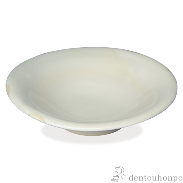 【送料無料】平鉢 粉引≪在庫確認後、1~3営業日で出荷≫ ( 名入れ有料 母の日 プレゼント 初任給 和食 食器 おつまみ 朝食 煮物 清水焼 京焼 )