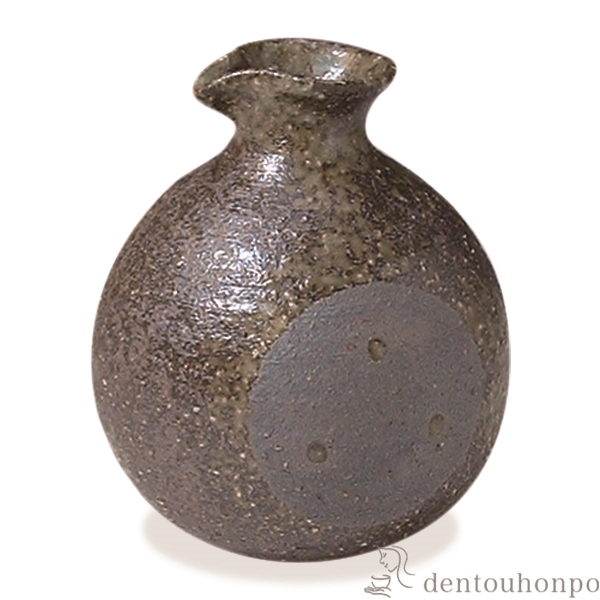 【送料無料】だし入 灰緑丸≪在庫確認後、1~3営業日で出荷≫ ( 名入れ有料 母の日 プレゼント 初任給 ソース入れ 醤油さし ガラス 液だれしない 魚 清水焼 京焼 )