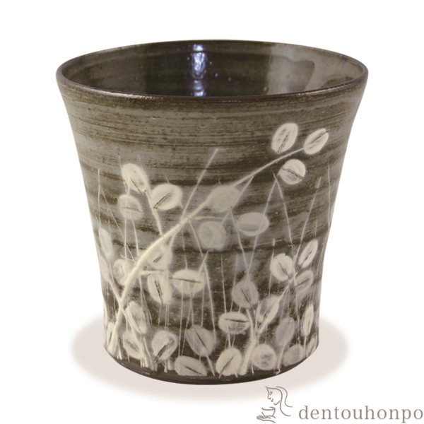 【送料無料】焼酎杯 萩がさね≪4月上旬 入荷予定≫ ( 名入れ有料 母の日 プレゼント 初任給 焼酎カップ ビールカップ 保温 保冷 人気 清水焼 京焼 )