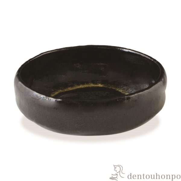 【送料無料】馬盥茶碗 黒楽≪在庫確認後、1~3営業日で出荷≫ ( 名入れ有料 母の日 プレゼント 初任給 抹茶碗 茶道具 茶器 お稽古用 抹茶 清水焼 京焼 )