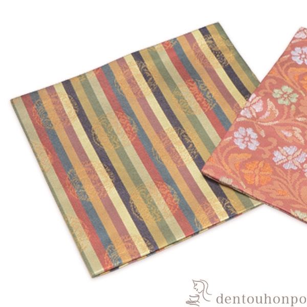 【送料無料】古帛紗 金≪在庫確認後、1~3営業日で出荷≫ ( 名入れ有料 母の日 プレゼント 初任給 茶器 抹茶 湯沸かし 茶室 人気 清水焼 京焼 )