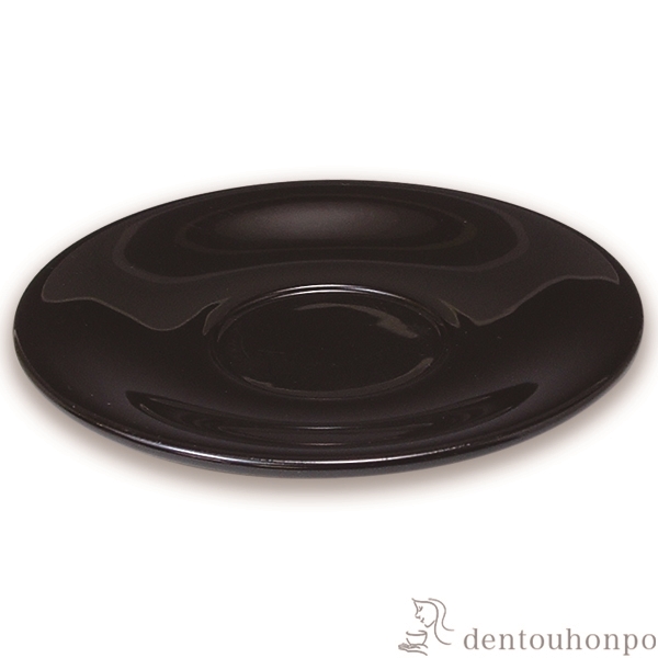 【送料無料】四.七寸茶托揃 末広 黒 5個セット≪在庫確認後、1~3営業日で出荷≫ ( 名入れ有料 茶たく 湯のみ 湯呑み 日本茶 おすすめ 清水焼 京焼 )