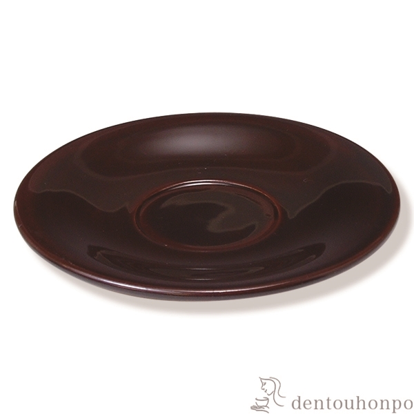 【送料無料】四.七寸茶托揃 末広 溜 5個セット≪在庫確認後、1~3営業日で出荷≫ ( 名入れ有料 茶たく 湯のみ 湯呑み 日本茶 おすすめ 清水焼 京焼 )