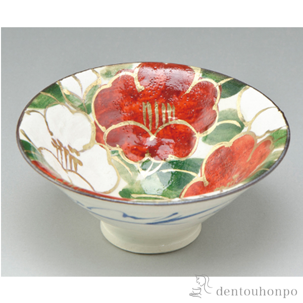 【送料無料】盃 椿≪在庫確認後、1~3営業日で出荷≫ ( ぐいのみ 盃 酒器 セット 日本酒 清水焼 京焼 )