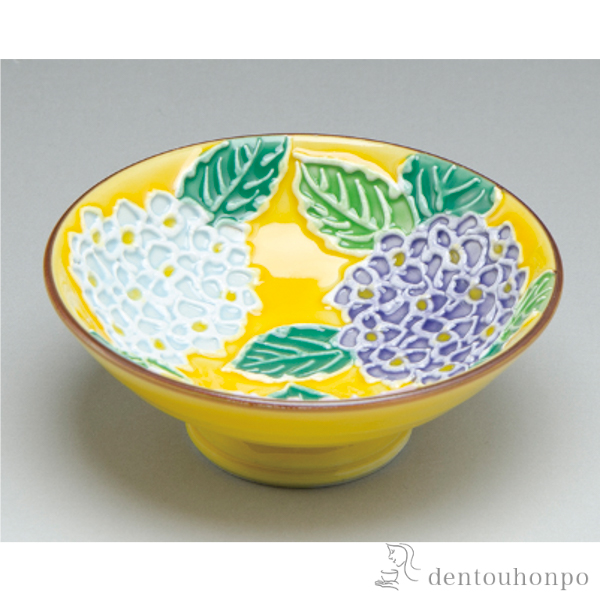 【送料無料】盃 交趾花だより（紫陽花）≪在庫確認後、1~3営業日で出荷≫ ( 母の日 プレゼント 初任給 ぐいのみ 盃 酒器 セット 日本酒 清水焼 京焼 )