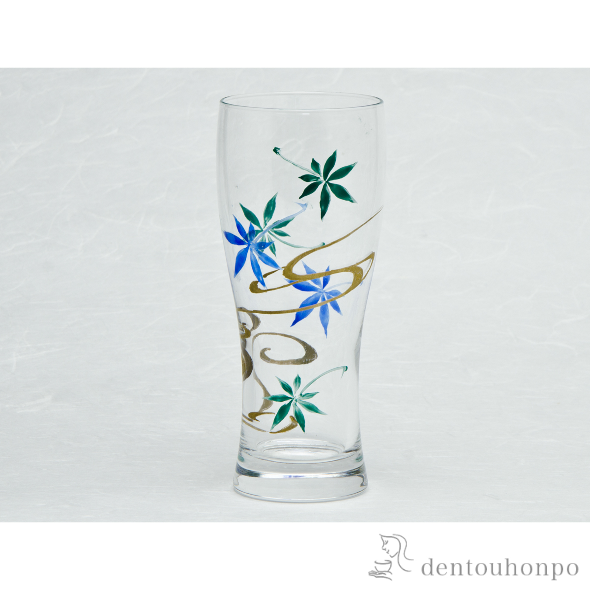 【送料無料】ビアグラス 青楓≪在庫確認後、10~14営業日程で出荷≫ ( グラス こっぷ タンブラー 焼酎 割れない 清水焼 京焼 )