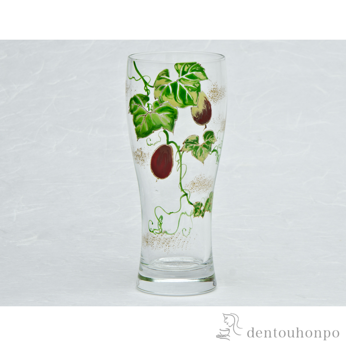 【送料無料】ビアグラス 鳥瓜≪在庫確認後、10~14営業日程で出荷≫ ( グラス こっぷ タンブラー 焼酎 割れない 清水焼 京焼 )