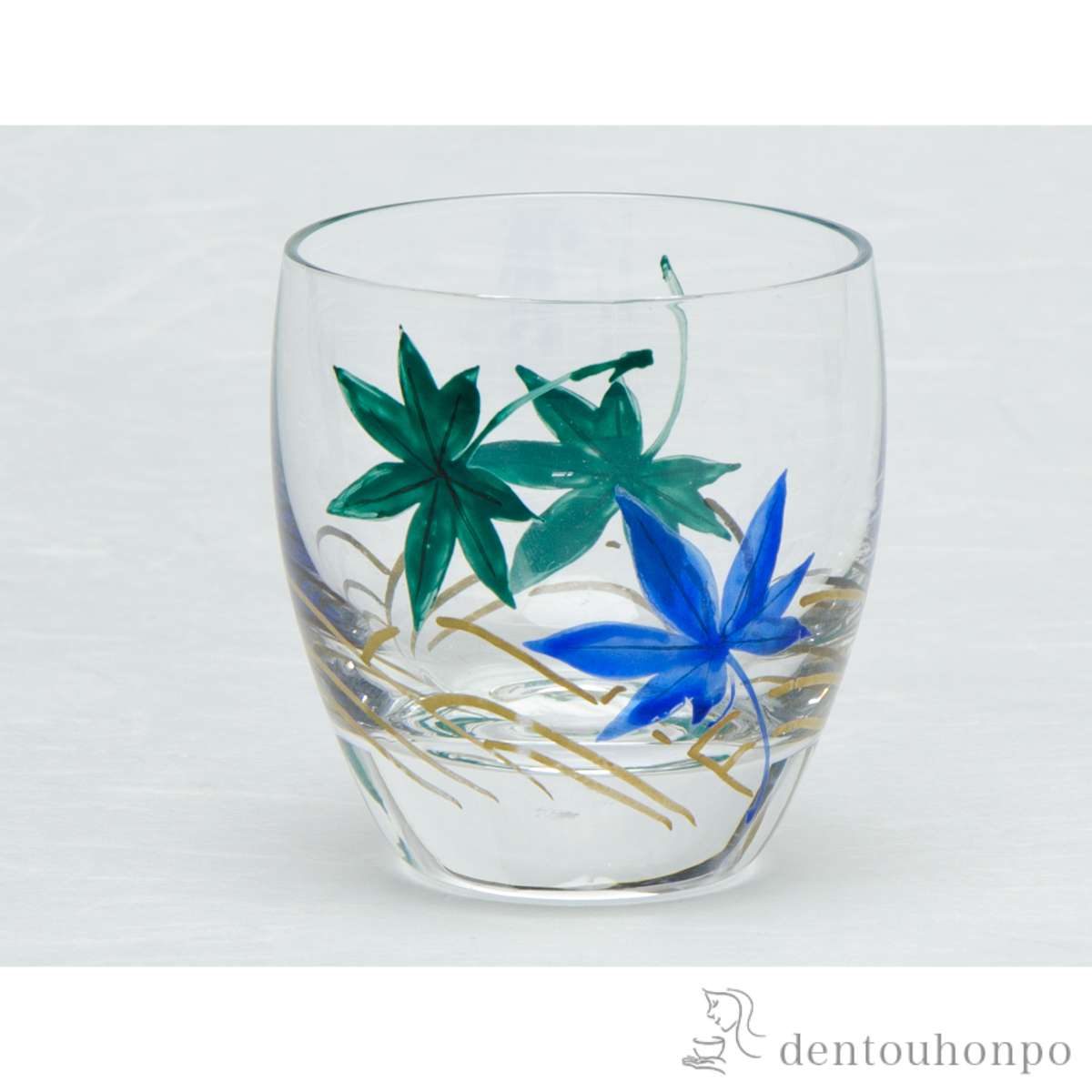 【送料無料】冷酒グラス 青楓≪在庫確認後、10~14営業日程で出荷≫ ( グラス こっぷ タンブラー 焼酎 割れない 清水焼 京焼 )